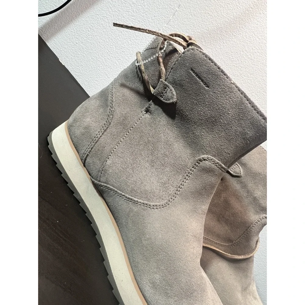 Merrell Women's Gray‎ Suede Waterproof Faux Fur Lined Ankle Boots EU 42 US 10.5